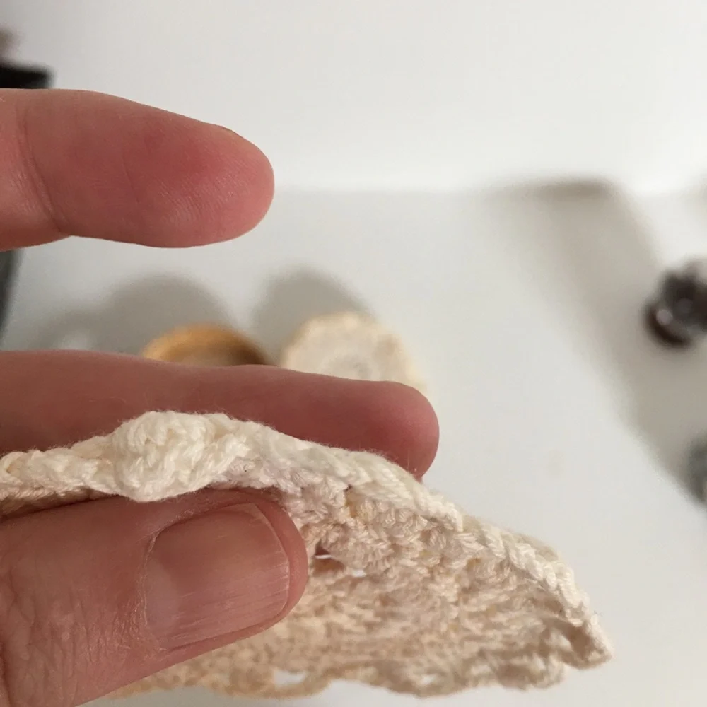 10 handmade crochet coasters